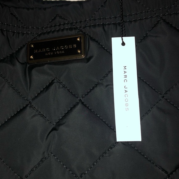 Marc Jacobs Black Quilted Nylon Tote Bag - Picture 4 of 8